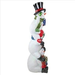 SnowBro's Illuminated Snowman Holiday Statue: Large -Zoro Tools Shop Design20Toscano DB18978xx4