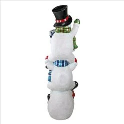 SnowBro's Illuminated Snowman Holiday Statue: Large -Zoro Tools Shop Design20Toscano DB18978xx5