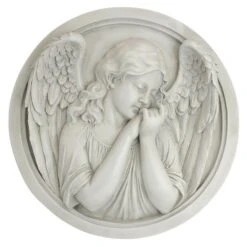 Thoughts Of An Angel Sculptural Wall Roundel -Zoro Tools Shop Design20Toscano NG32473xx2