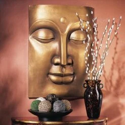 The Serene Buddha Grande Wall Frieze