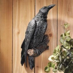 The Raven's Perch Wall Sculpture