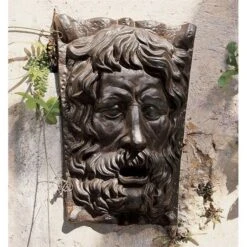 The Rotherfield Pub Greenman Cast Iron Wall Frieze