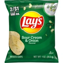 Lay's Sour Cream & Onion Potato Chips 1 Oz., PK104 -Zoro Tools Shop Dot20Foods 589128xx6xx20200923xx015519PM