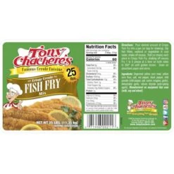 Tony Chachere's Crispy Fish Fry Mix 25lbs -Zoro Tools Shop Dot20Foods 631357xx3xx20201001xx035728PM