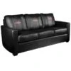 Silver Sofa With Washington Capitals Logo