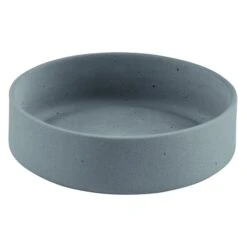 Stoneware Soap Dish Gemma Dark Grey
