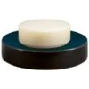 Stoneware Soap Holder Jaro Black And Petrol