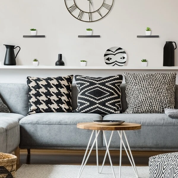 Set Of 6 Fake Artificial Succulent Plants, In White Ceramic Planters 2 Set Of 6 Fake Artificial Succulent Plants, In White Ceramic Planters - Image 2