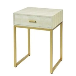 Les Revoires Accent Table - Cream