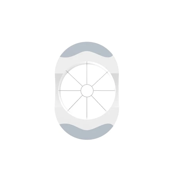 Apple Slicer Abs/Ss Gray 1 Apple Slicer Abs/Ss Gray