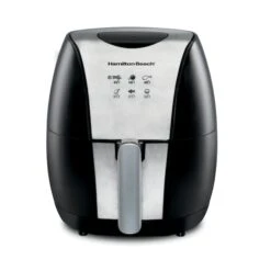 Hamilton Beach Air Fryer Blk/Slv 3.4Qt