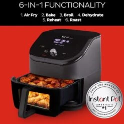 Vortex Black 6 Qt Programmable Air Fryer -Zoro Tools Shop Emery20Jensen20Distribution20LLC 6026915xxAxxv1.epsxxMaxxxf054b9