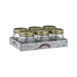 Kilner Regular Mouth Canning Jar 8.5 Oz 6 Pk, 6PK
