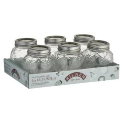 Kilner Regular Mouth Canning Jar 13.5 Oz 6 Pk, 6PK