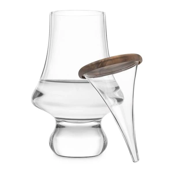 6.5 Oz Clear Glass/Silicone Whiskey Dropper Set 1 6.5 Oz Clear Glass/Silicone Whiskey Dropper Set