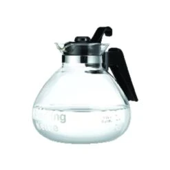 Medelco Clear Glass 6 Pt Tea Kettle