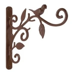 Plant Bracket Bird Brnz