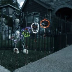 Alpine Assorted Metal 23.3 In. H Halloween Solar Garden Stake -Zoro Tools Shop Emery20Jensen20Distribution20LLC 9070321xx2xx0b50a0