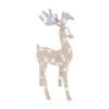 Flat-tastics LED White 30 In. Starry Night A Frame Buck Yard Decor
