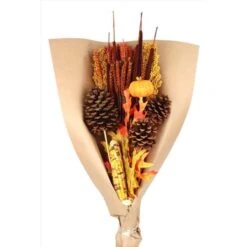 30 In. Autumn Pine Swag Large Bouquet Fall Decor