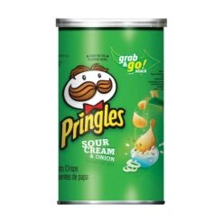 Sour Cream & Onion Chips 5.57 Oz Can, 14PK