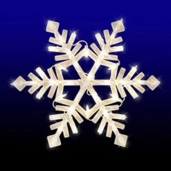 Snowflake Silhouette Sml
