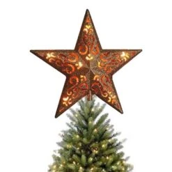 Assorted 5 Point Star Tree Topper