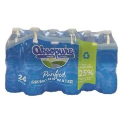 ACE Absopure Bottled Water 16.9 Oz 24 Pk