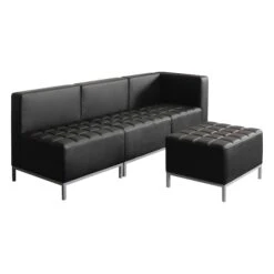 Sofa, 21-1/2" X 17-1/2", Upholstery Color: Black -Zoro Tools Shop Essendant20Inc ALEQB8216xx07xx90175d