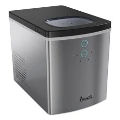 Avanti Portable/Countertop Ice Maker, 25 Lb, Stainless Steel
