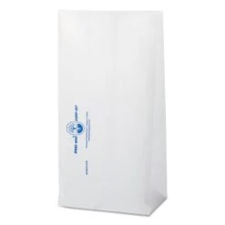 Dubl Wax SOS Bakery Bags, 6.13" X 12.38", White, PK1000