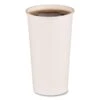 Paper Hot Cups, 20 Oz, White, PK600