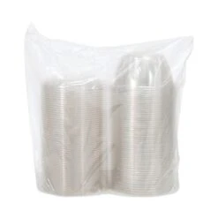 Tamper-Resistant, Tamper-Evident Bowls With Dome Lid, 32 Oz, 7" Diameter X 3.4"h, Clear, PK150 -Zoro Tools Shop Essendant20Inc DCCCTR32BDxx03xxd2f0c9