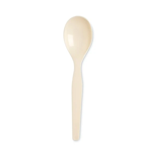 Dixie SmartStock Plastic Cutlery Refill, Soup Spoon, 6" Series-O Mediumweight, Beige, PK960, 960PK 1 Dixie SmartStock Plastic Cutlery Refill, Soup Spoon, 6" Series-O Mediumweight, Beige, PK960, 960PK