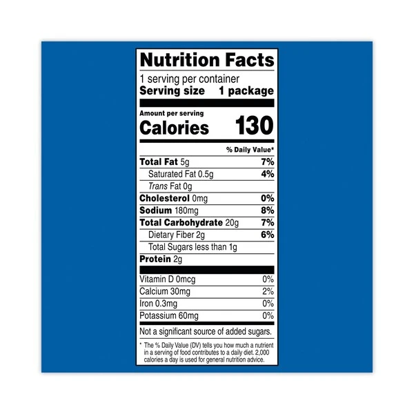 Reduced Fat Cool Ranch Tortilla Chips, 1 Oz Bag, PK72, 72PK 4 Reduced Fat Cool Ranch Tortilla Chips, 1 Oz Bag, PK72, 72PK - Image 4