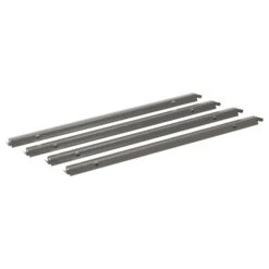 Single Cross Rails For 30" And 36" Lateral Files, Gray, 4/Pack