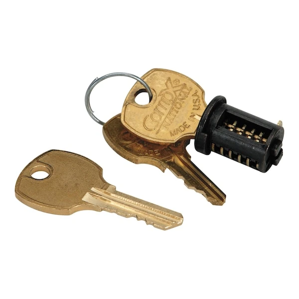 Core Removable Lock Kit, Black 1 Core Removable Lock Kit, Black