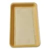 Meat Tray Pads, 6w X 4.5d, White/Yellow, 1000PK