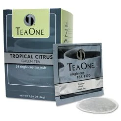 Tea Pods, Tropical Citrus Green, PK14