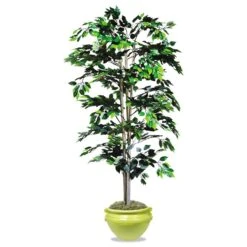Artificial Ficus Tree, 6 Ft Tall -Zoro Tools Shop Essendant20Inc NUDT7781xx04xxb35f19