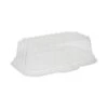 OPS Traymate Dome-Style Lids, 17S Deep Dome, 8.3x4.8x2.1, Clear, PK250 PK