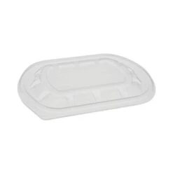 ClearView MealMaster Lids With Fog Gard Coating, Medium Flat Lid, 8.13 X 6.5 X 0.38, Clear, PK252