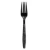 Solo Disposable Fork, Black, Pk1000