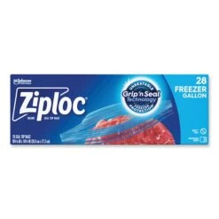 Zipper Freezer Bags, 1 Gal, 2.7 Mil, 9.6" X 12.1", Clear, PK252 PK 7 Zipper Freezer Bags, 1 Gal, 2.7 Mil, 9.6" X 12.1", Clear, PK252 PK -Zoro Tools Shop Essendant20Inc SJN314445xx03xxce0d2c