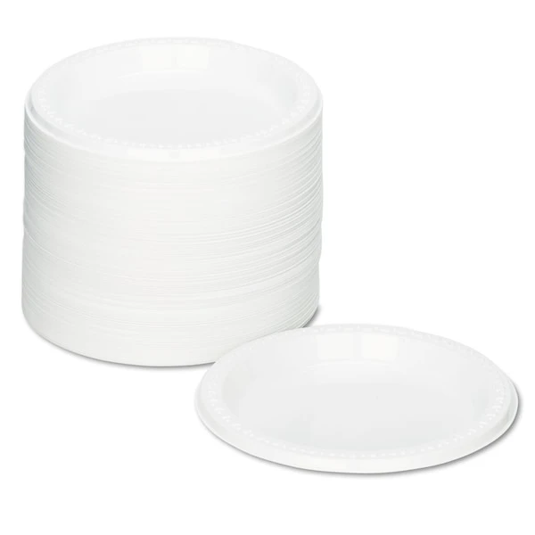 Plates, 7" Dia., White, PK125 2 Plates, 7" Dia., White, PK125 - Image 2