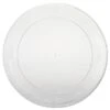 Designerware Plastic Plates, 9", Clear, Round, PK180