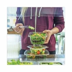 PLA Rectangular Deli Containers, 16 Oz, 4.8 X 5.9 X 2.8, Clear, PK900 -Zoro Tools Shop Essendant20Inc WORRDCS16xx02xx4fd219