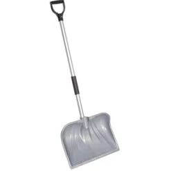 Rugg Lightweight 18" Poly Snow Shovel WithAluminum Handle, 6PK