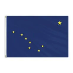 Alaska Outdoor Nylon Flag 12"x18"