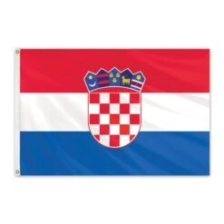 Croatia Outdoor Nylon Flag 2'x3'